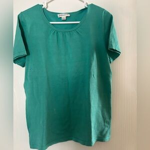 Pendleton Teal Short Sleeve T-Shirt sz L